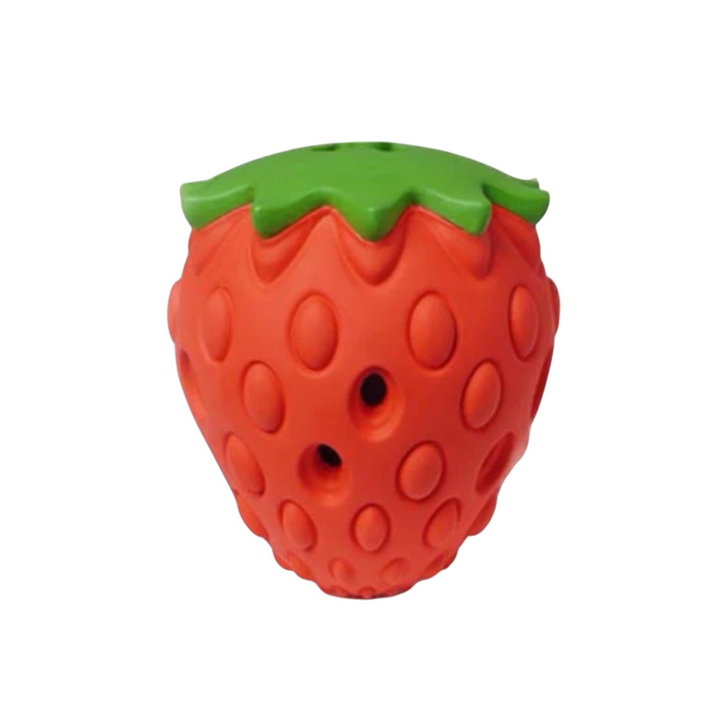 Strawberry – Berry Natural Rubber Chew & Enrichment Toy
