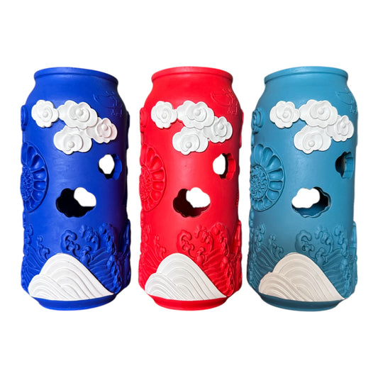 strong natural rubber cans that dogs and puppies can chew on