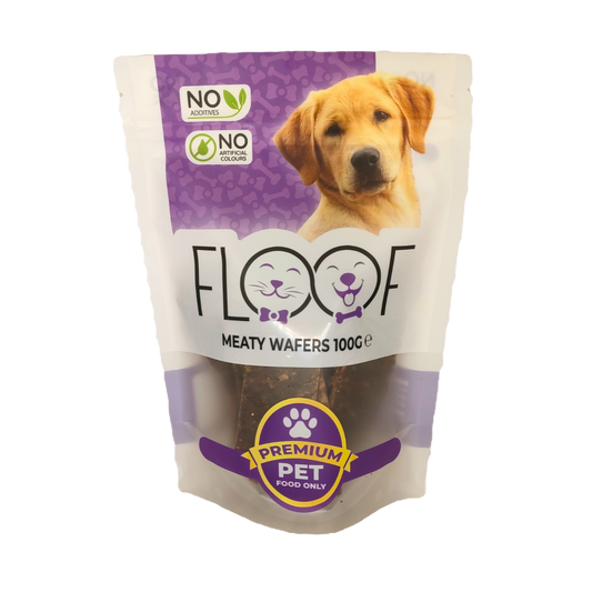 Floof Beef Wafers natural dog and cat treats