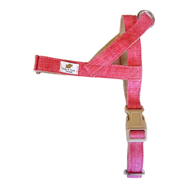 Natural Hemp Fibre Harness - Boogs & Poods