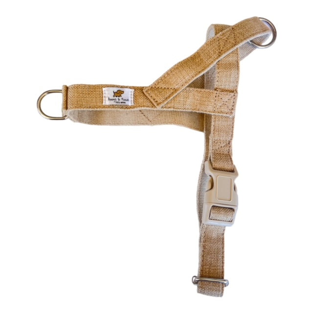 Natural Hemp Fibre Harness - Boogs & Poods