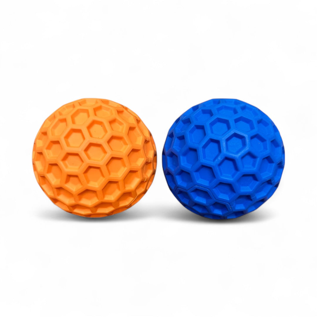 Squeak Ball– Durable Natural Rubber Squeaky Toy for Active Dogs