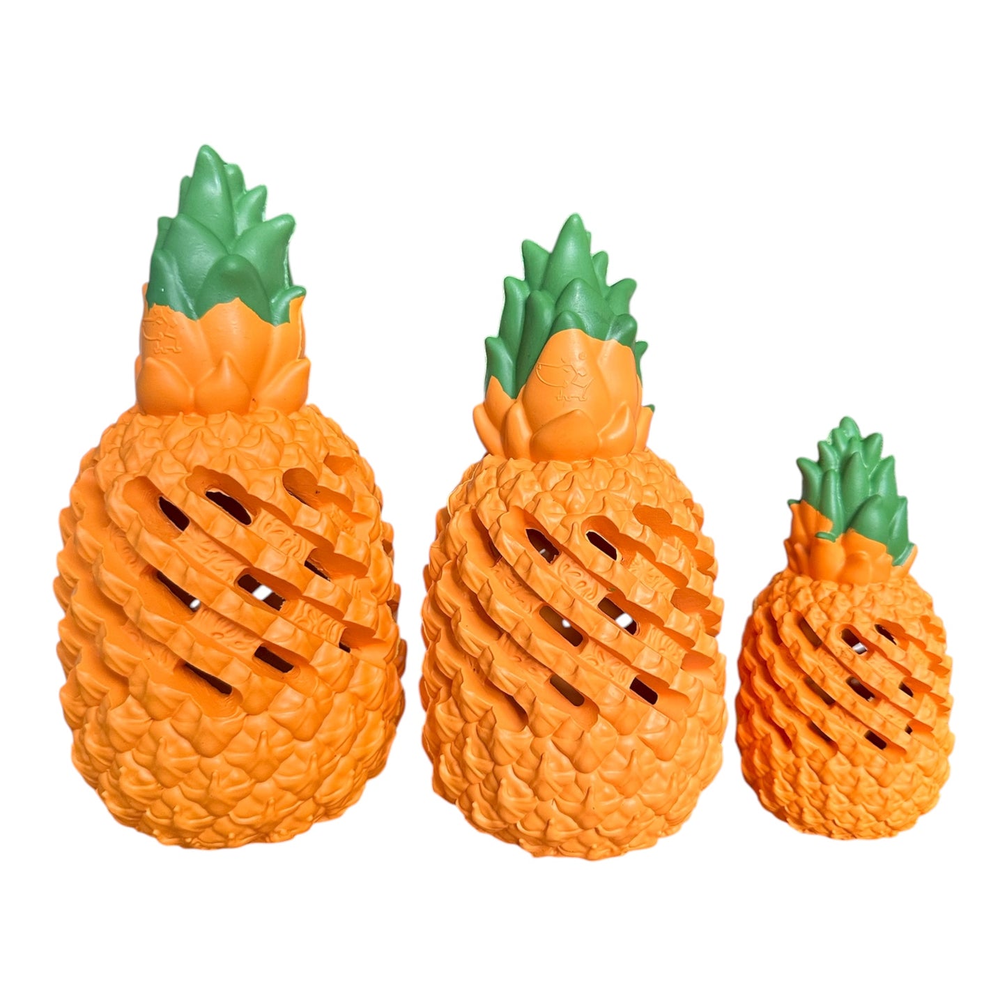 Pineapple – Bouncy Natural Rubber Enrichment Toy for Dogs