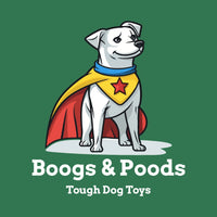 boogs and poods tough dog toys logo
